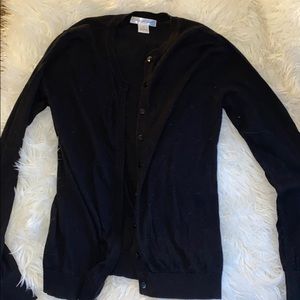 Black button up cardigan